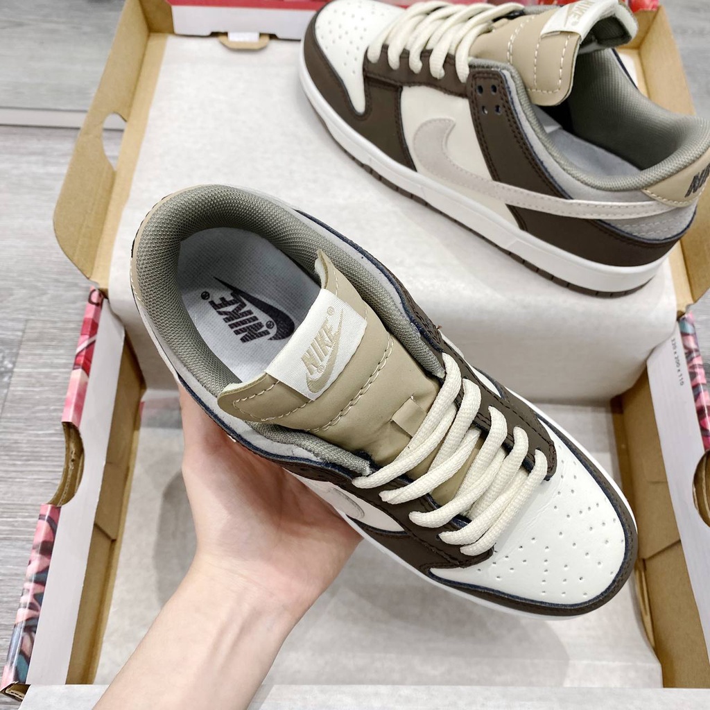 Full box+quà tặng🎁Giày sneaker sb dunk low otomo katsuhiro nâu da lộn thể than nam nữ