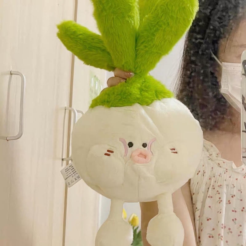 (ORD) GẤU BÔNG BÉ CỦ CẢI CHU MỎ PHỒNG MÁ