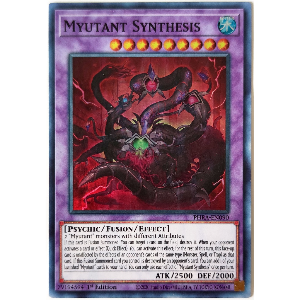 [Thẻ Yugioh] Myutant Synthesis |EN| Super Rare