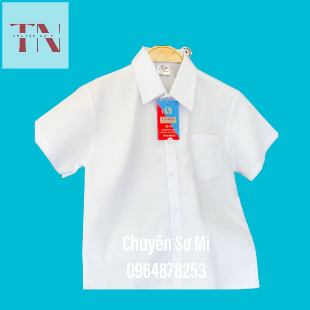 Áo sơ mi, áo sơ mi trắng, áo sơ mi nam tay ngắn Size XXL