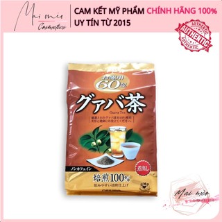 Trà giảm cân tinh chất lá ổi orihiro guava nhật bản 60 túi/gói
