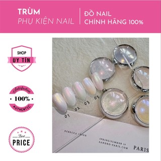 Bột tráng gương nail,  tráng gương ngọc trai - 6 màu đẹp lung linh"giá rẻ hủy diệt"