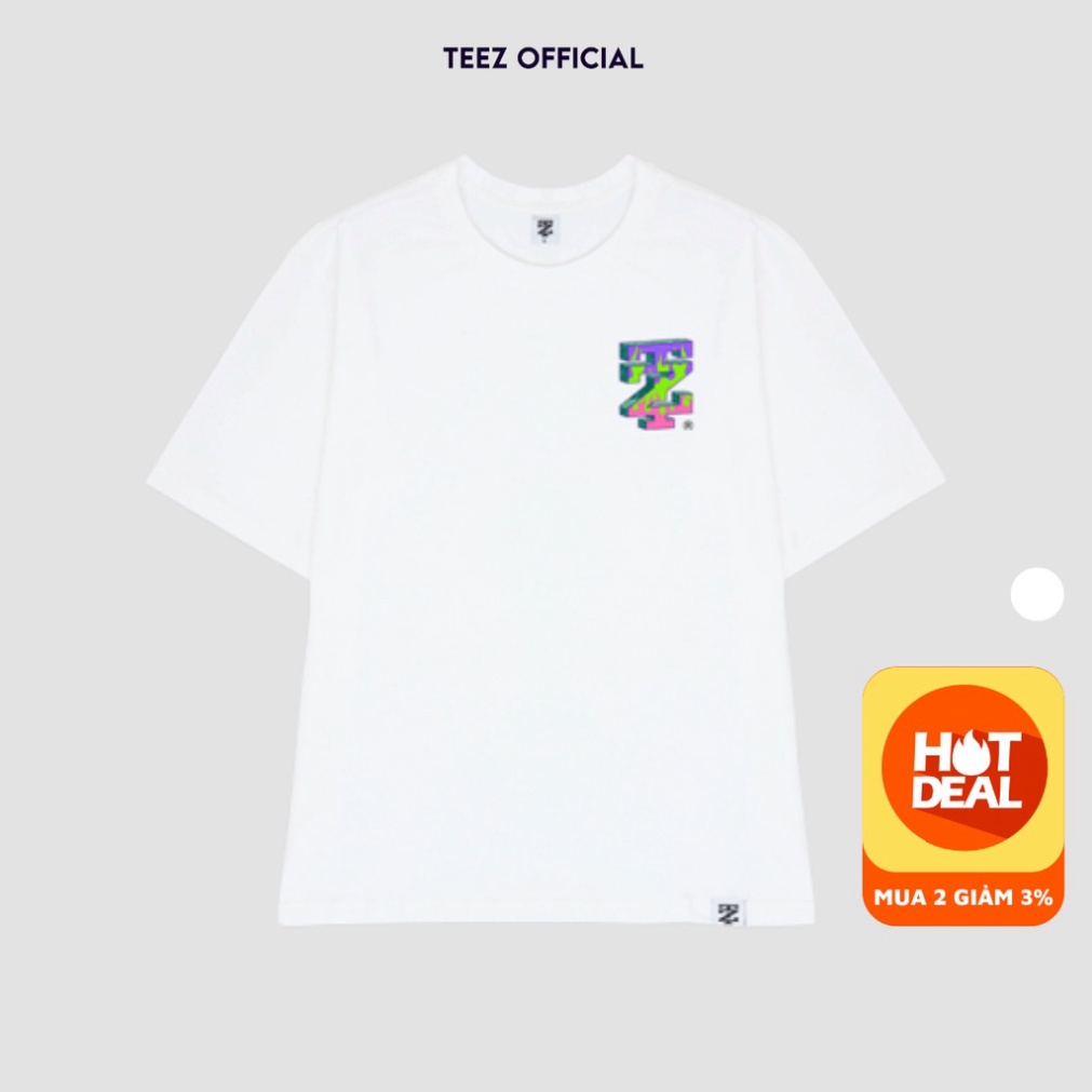 Áo Thun TEEZ - TZ1004B Unisex Nam Nữ Form Rộng Tay Lỡ Freesize - Hàng mới về