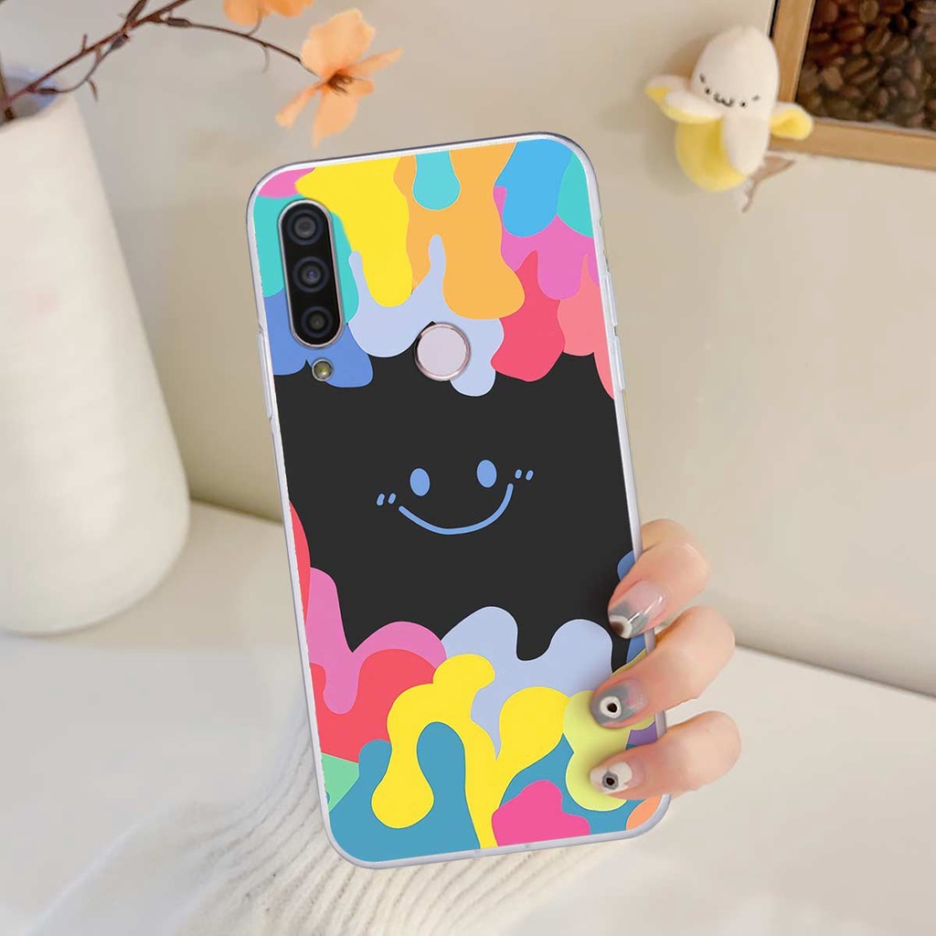 Ốp lưng Vsmart Joy 3 / Joy3 hình gấu bearbrick, smile thời trang, ốp lưng rẻ bền đẹp