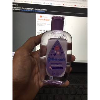Nước hoa em bé  Johnson Baby 125ml