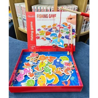 câu cá gỗ 2 cần 34 con