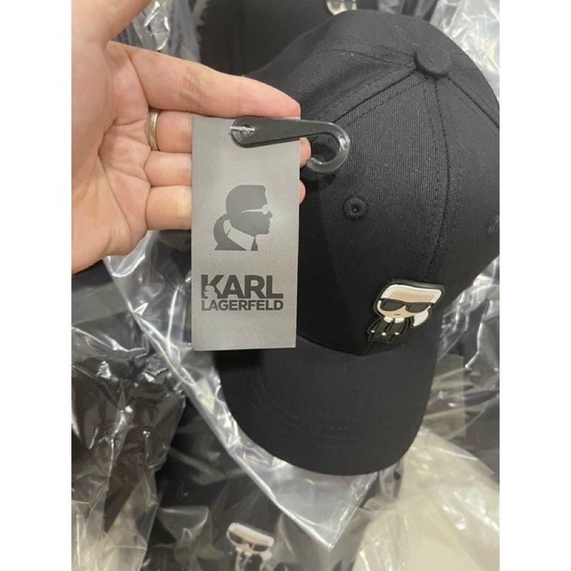 Mũ Lưỡi Trai Karl icon denim cao cấp Siêu Thoáng Full Tem Tag.Nón Thời Trang Nam Nữ Siêu Bền Bảo Hành 3 Tháng