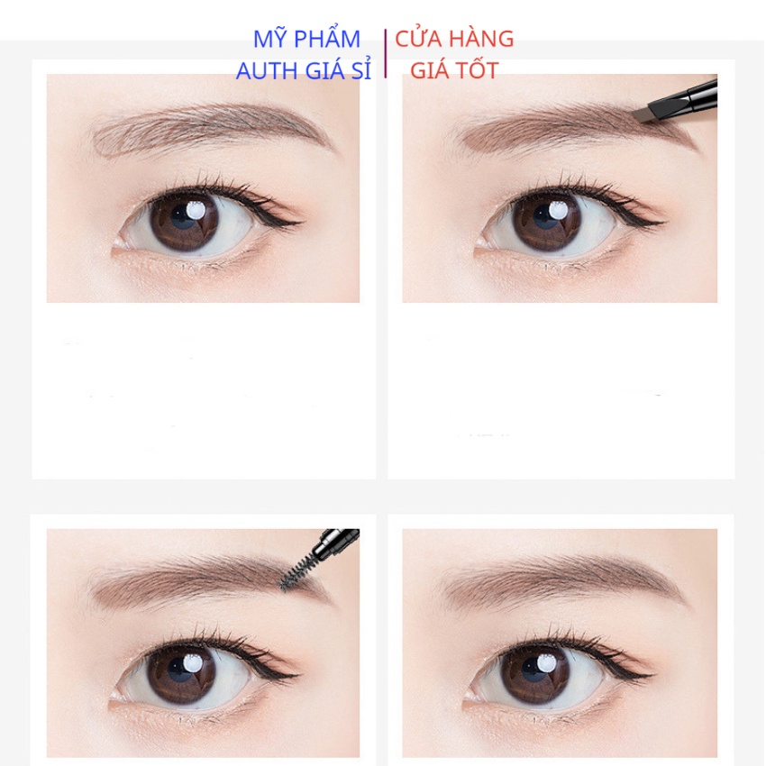 Bút chì kẻ chân mày Lameila 804,chì kẻ mày lâu trôi,không thấm nước,bền màu,tạo khuôn mày sắc nét,kháng ẩm