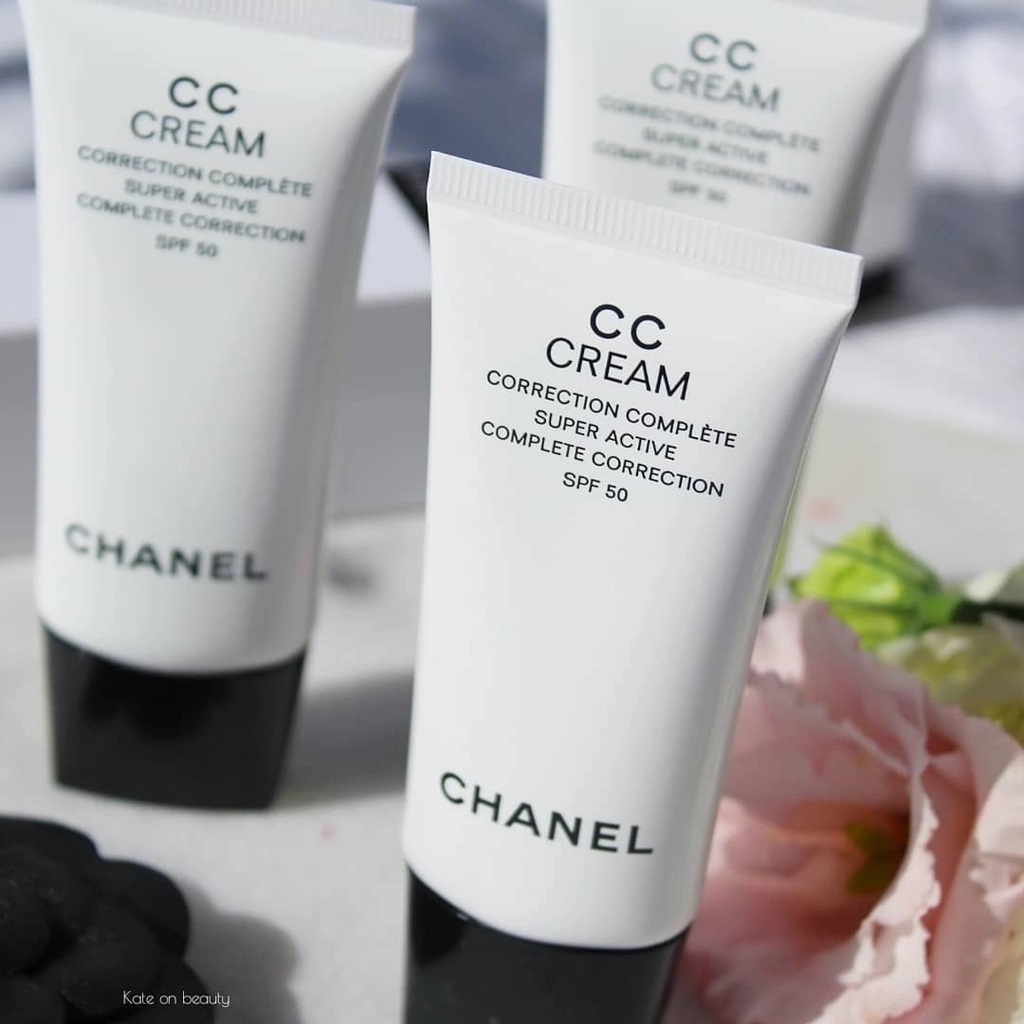 Kem Nền Che Khuyết Điểm Kiêm Chống Nắng CHANEL CC CREAM Super Active Complete Correction SPF 50/PA +++