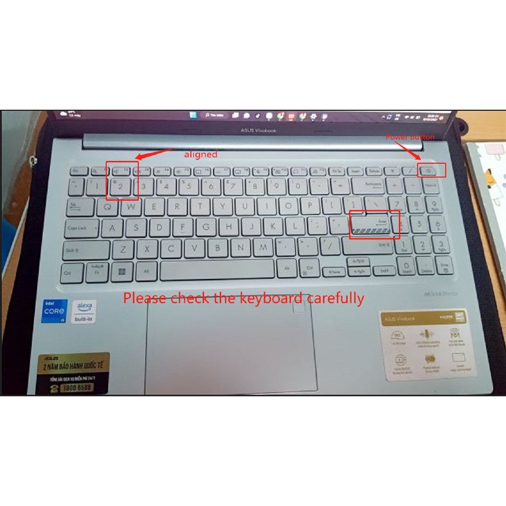 Miếng Dán Bảo Vệ Bàn Phím Cho Asus VivoBook Pro 1502 1503 X1502ZA X1503ZA M1502 M1503 a1503za