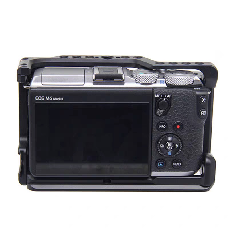 Canon EOS M6ii M6 mark 2 | Khung lồng bảo vệ rig cage rigcage máy ảnh quay video giá đỡ bảo vệ lplate