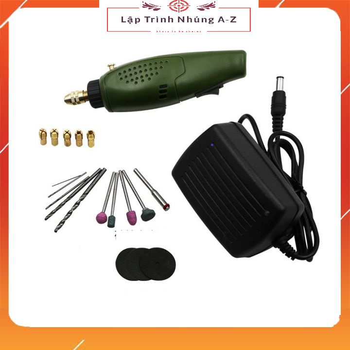 [Lập Trình Nhúng A-Z][G31] Bộ Máy Khoan Mini Cầm Tay Mini 12V 20W