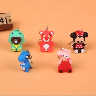 [Quà tặng mới] Móc Khóa 3D Hoạt Hình