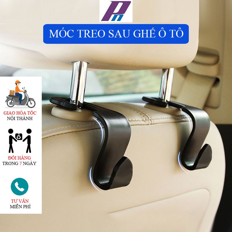 Móc Treo Đồ Gắn Sau Ghế Ô Tô Xe Hơi Tiện Lợi