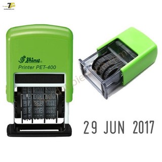 Dấu ngày tháng năm 4mm Shiny S-400 (Pet 400)