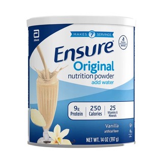 Sữa bột ensure ® powder 397g - abbott hoa kỳ
