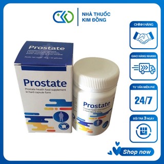 Viên tiểu đêm, phì đại tuyến tiền liệt nhập khẩu Pháp Prostate - giảm tiểu đêm, tiểu rắt, tiểu buốt, tiểu nhiều lần