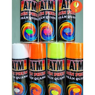 Hot đủ bộ - sơn xịt phản quang atm chính hãng f1 f2 f3 f4 f5 f6 f7