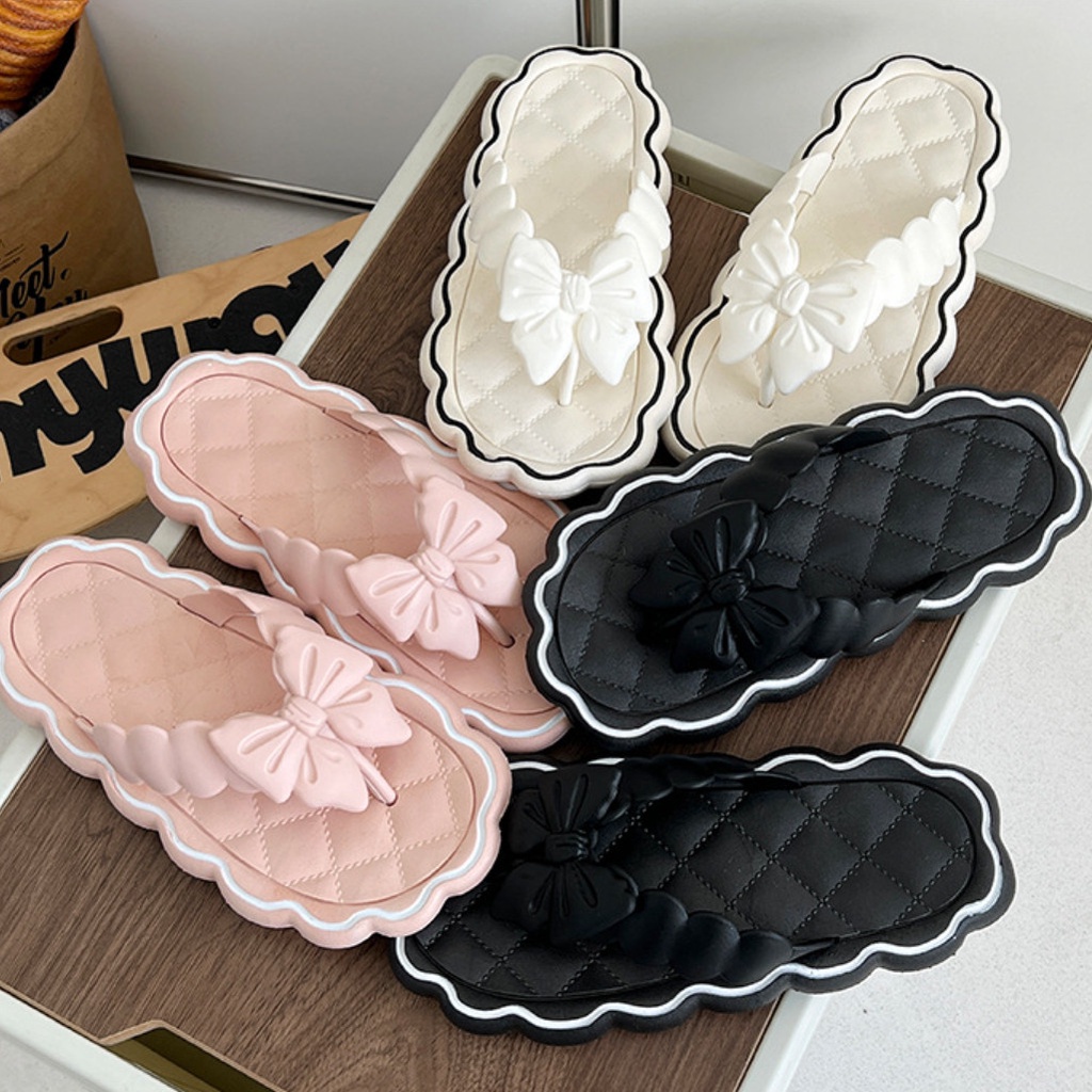 MVP2957 Dép xỏ ngón nữ đế mềm chống trơn trượt hợp thời trang dùng cho du lịch phong cách Hàn Quốc