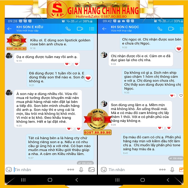 Son môi son lì không trôi khi ăn uống chính hãng Golden Rose thổ nhĩ kỳ lipstick son lì lâu trôi dạng thỏi không khô môi