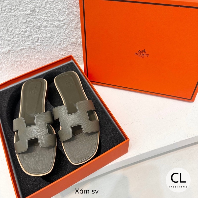 Dép chữ h da sần cao cấp 18 màu