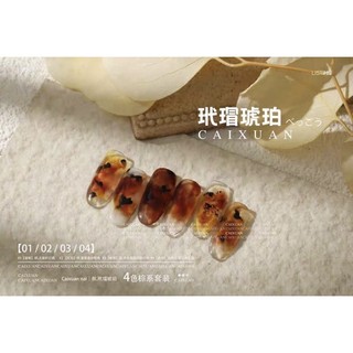 Set sơn Gel Hổ phách (Kèm bảng màu)