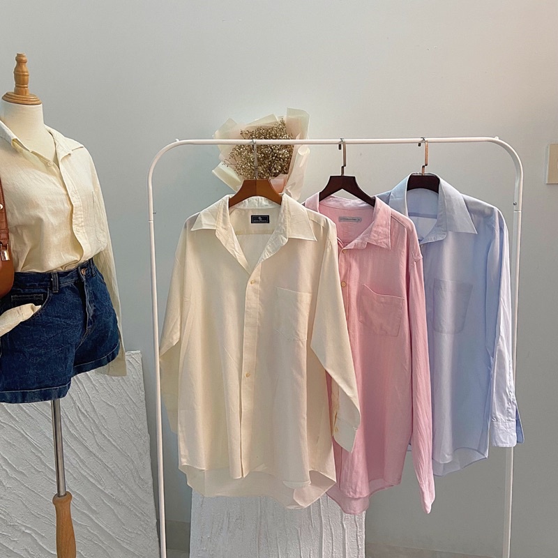 Sơ Mi 2 hand oversize