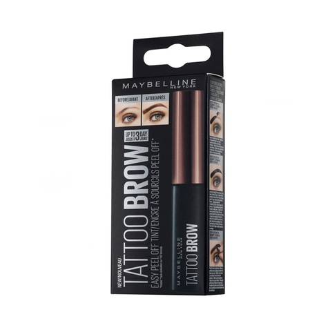 Gel xăm lông mày lâu phai Maybelline New York Brow Tattoo