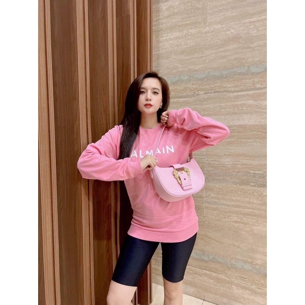 Túi Versace Jeans Couture AUTH kẹp nách dáng bầu sẵn ship