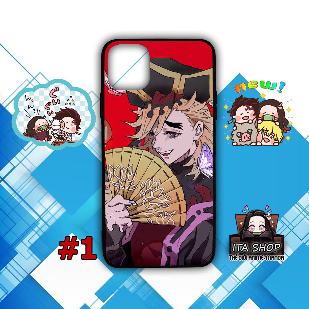 Kimetsu No Yaiba - Douma - Ốp Lưng Anime Iphone 6 6s 7 8 7+ 8+ X Xs Max Xr 11 pro max 12 pro 13 pro 14 Pro Plus IP