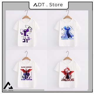 Áo thun tam sans error 404 | error sans 505 | sans 606 đại chiến có size cho bé tại adt official store