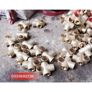 Chạc chia đồng, chạc ba chia tuy ô dầu phanh cho xe ba gác - Phụ Tùng Ba Bánh Mạnh Quỳnh