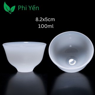 Chén ngọc cao cấp dùng thưởng trà dung tích 50 ml tới 100 ml
