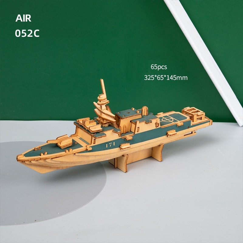 Mô Hình Gỗ 3D Tự Lắp ráp DIY Mô Hình Tàu Thuyền Quà Tặng Cho Bé