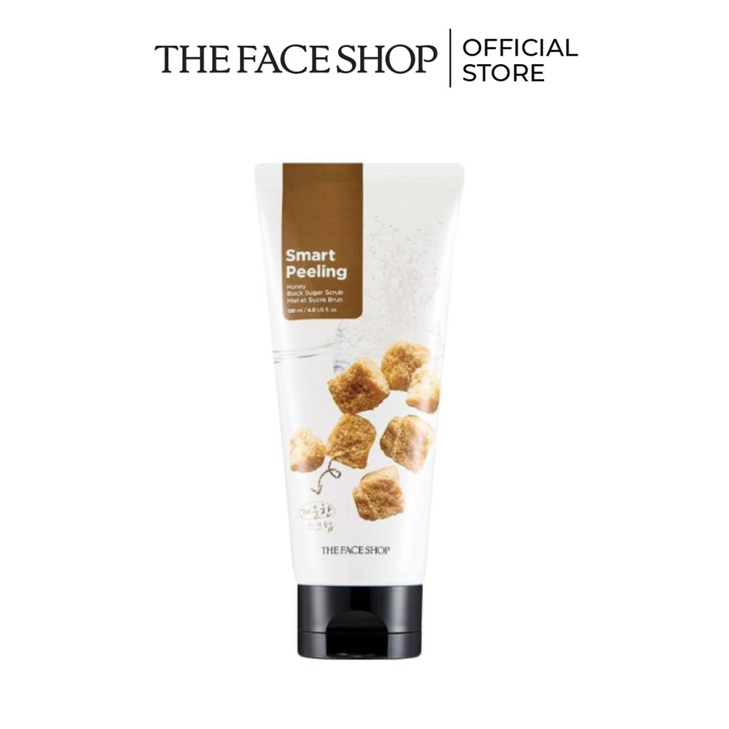 Tẩy Tế Bào Chết TheFaceShop Smart Peeling Honey Black Sugar Scrub 120ML