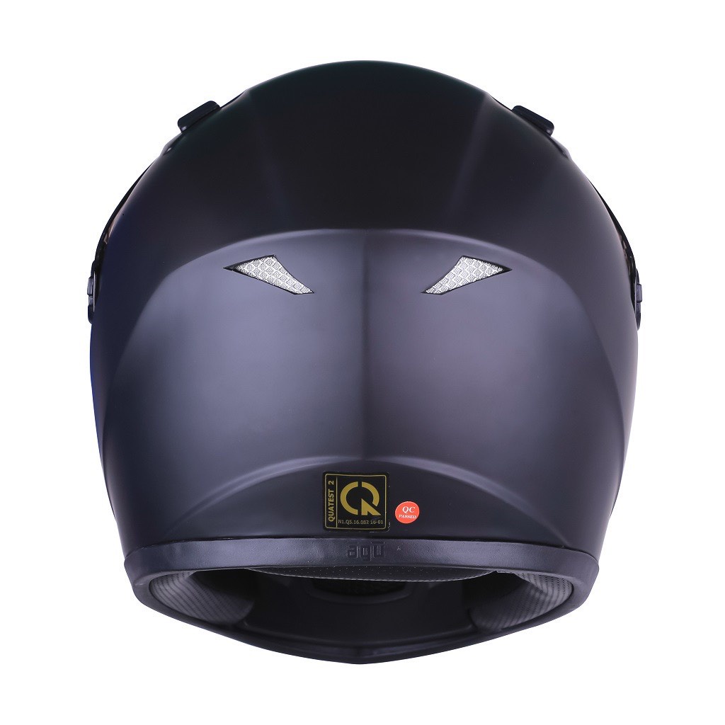 Mũ bảo hiểm fullface AGU 138 - Màu đen – Vòng đầu 56-59cm – Hàng chính hãng – Bảo hành 12 tháng