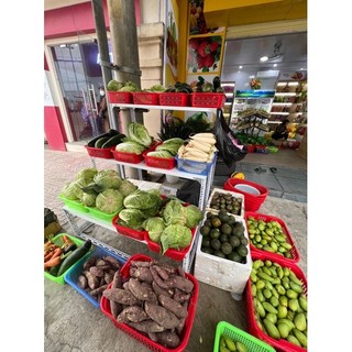 Kệ bậc thang 3 tầng/Kệ sắt vlo