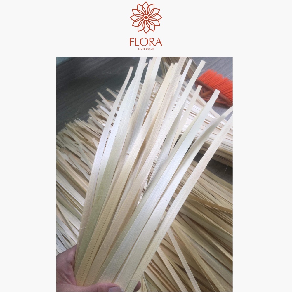 Nan tre nứa, vầu dài 50-100cm . Nan đan lát mây tre đan, trang trí