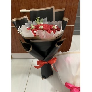 [HOA GIÁ RẺ]  Hoa Hồng Giấy Bó 7 Bông