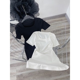 BODY CỔ U TAY CON