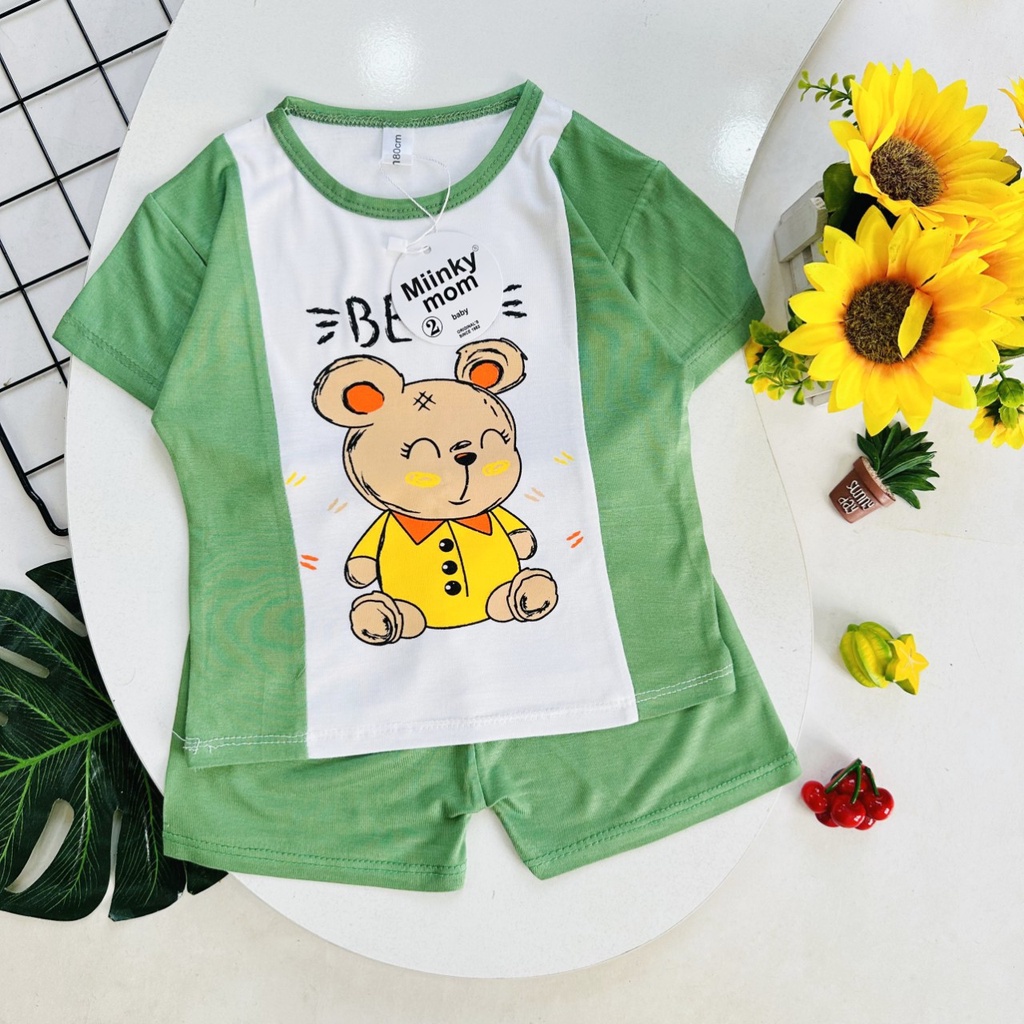 Bộ cộc tay cho bé trai , bộ cộc tay cho bé gái từ sơ sinh đến 14kg - JKIDS
