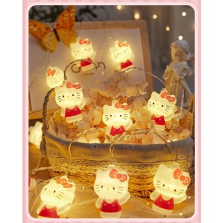 🌸dây đèn 10 20 bóng hello kitty