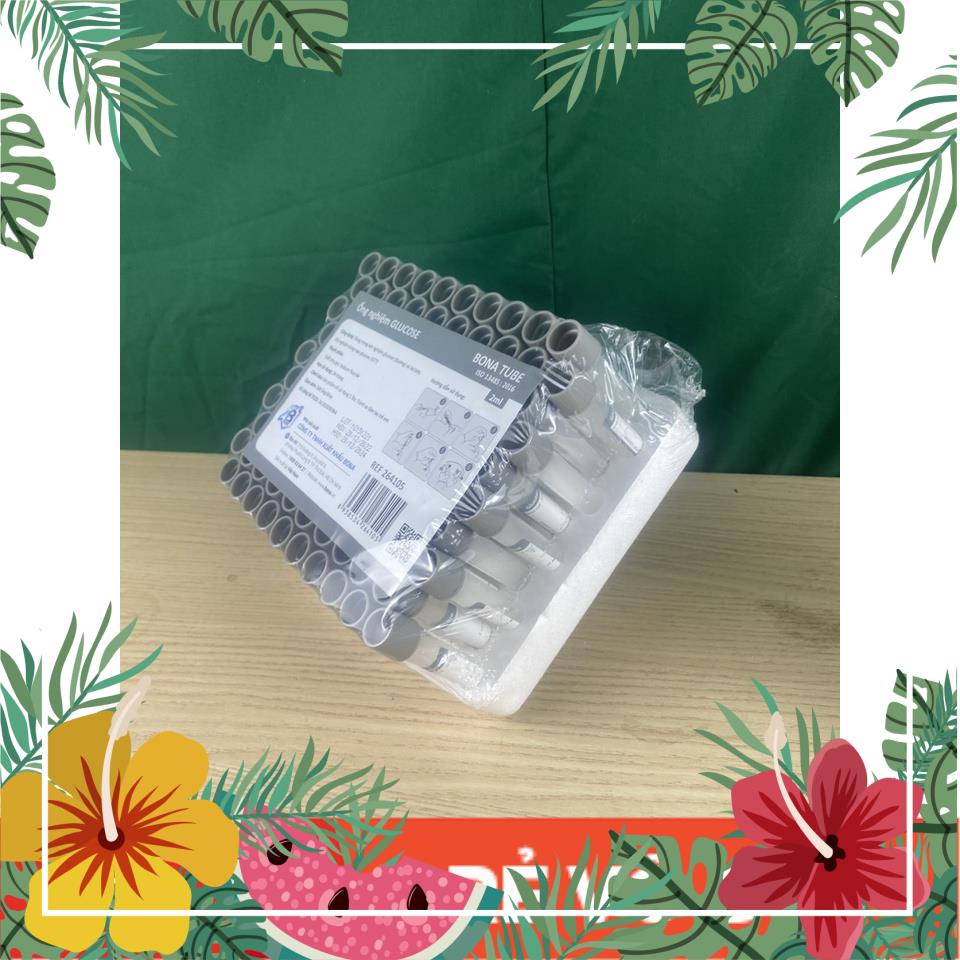 Ống Nghiệm Glucose nắp xám 1ml dùng xét nghiệm dường huyết