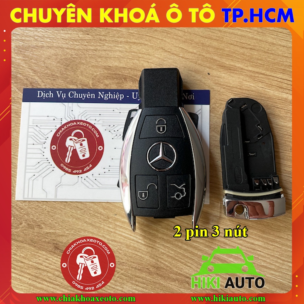 Vỏ chìa khoá Mercedes C E S GLC Class, Thay thế vỏ chìa khoá mới mang lại nét đẹp như thuở ban đầu mới mua xe