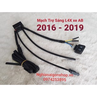 Mạch trợ sáng L4x cho xe AB2016-2019 sử dụng trên công tắc passing sh