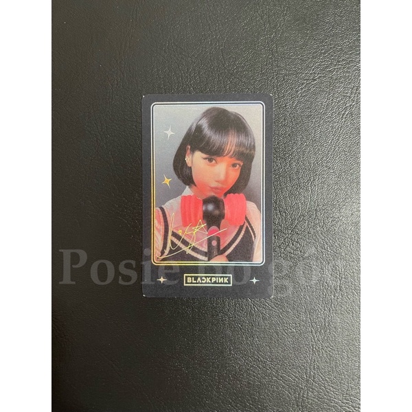 [OFFICIAL BLACKPINK] Card Lisa ls chính hãng có sẵn