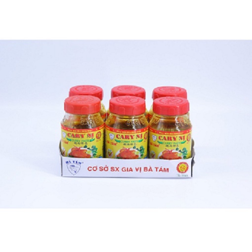 Sốt Cà Ri Nị Bà Tám ( Ông Tám Chà ) hủ 70g Block 6 hủ