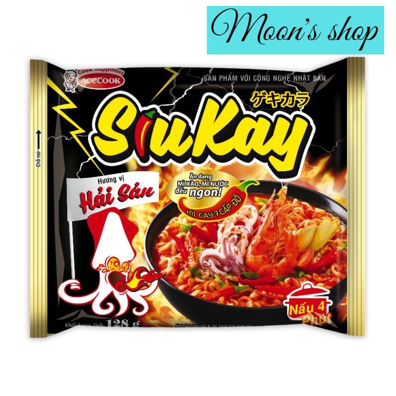 Mì Siu Kay Vị Hải Sản Acecook 128G