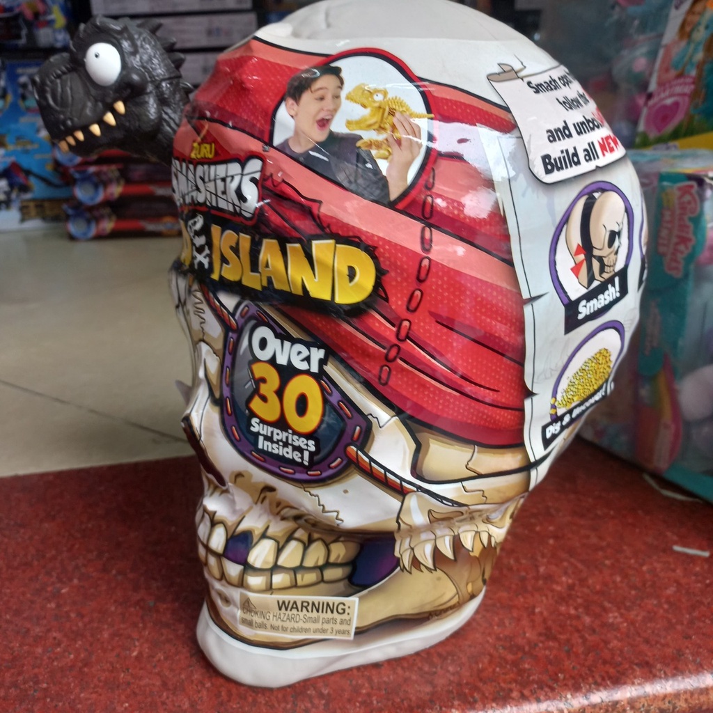 Đồ chơi Dinosaur quả trứng Khủng Long hình Đầu Lâu Over 30 ZURU