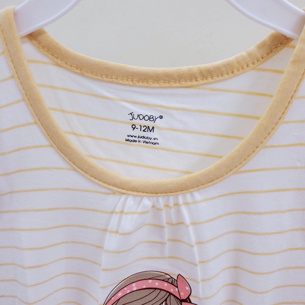 Dokma 2023 Bộ ba lỗ Judoby mùa hè cho bé gái đáng yêu cotton mềm mỏng mát